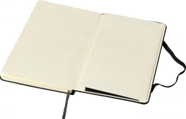Classic M Hard Cover Notebook - Ruled with back pocket