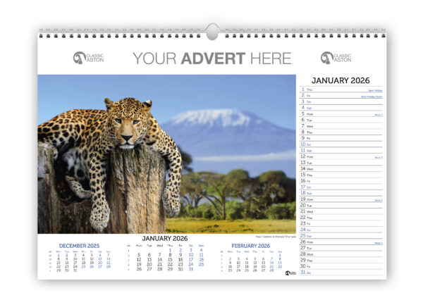 Wall J Calendar