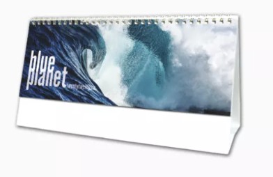 Blue Planet Desk Branded Calendar