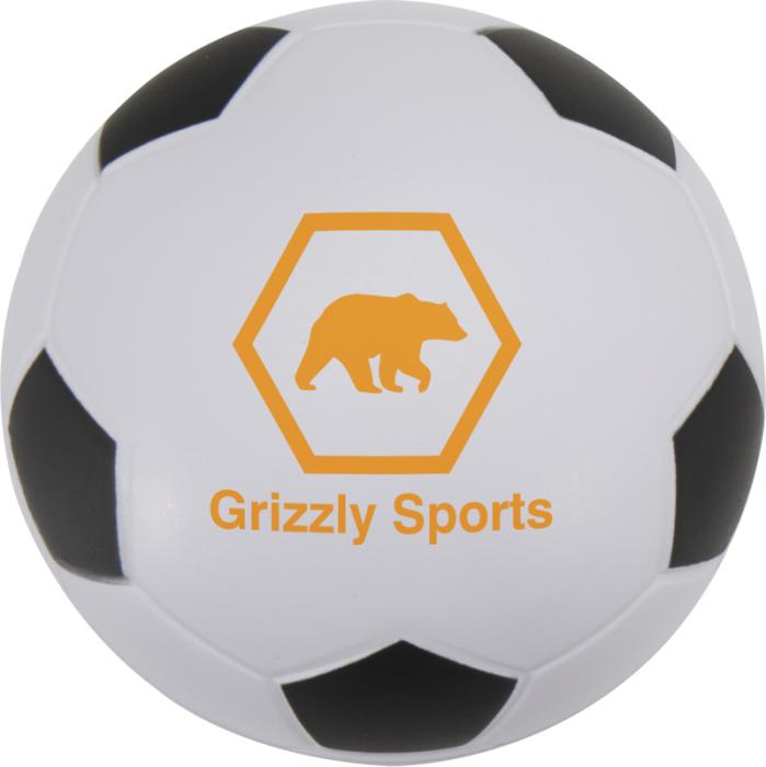 Zavi football-shaped stress reliever - Black - Image 4