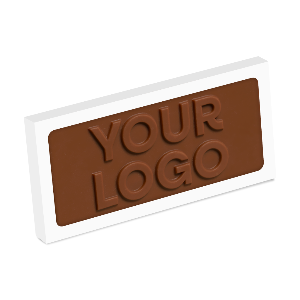 Eco Window Slab Box - Milk Chocolate - Image 2