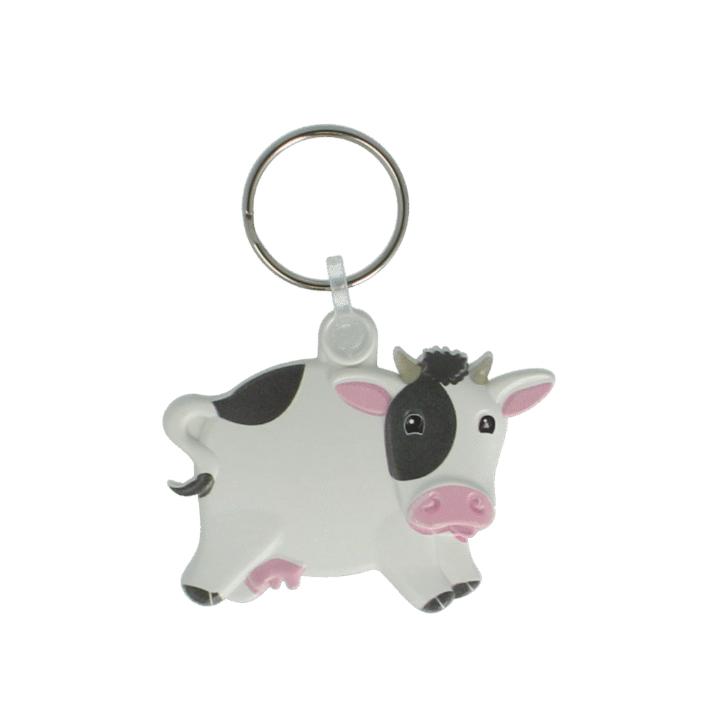 Cow "FunKeys" Keyring - Image 3